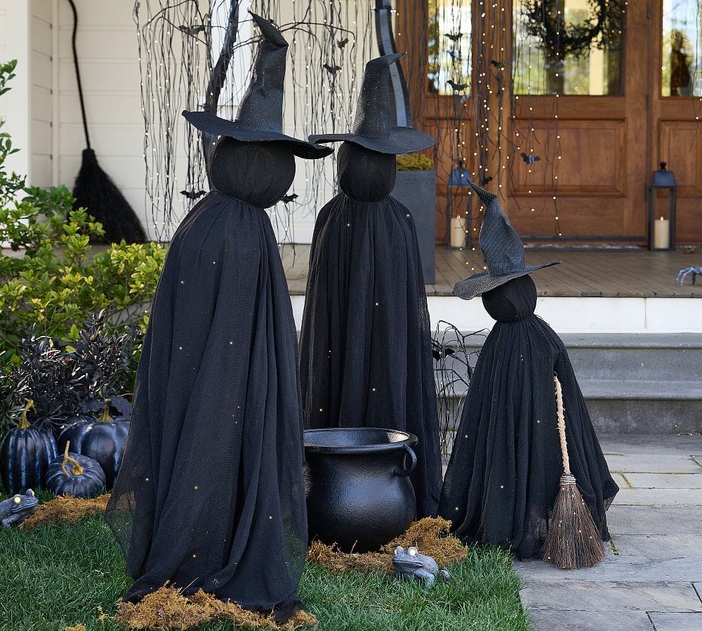 Halloween Decor Alternatives for Moms on a Budget witches