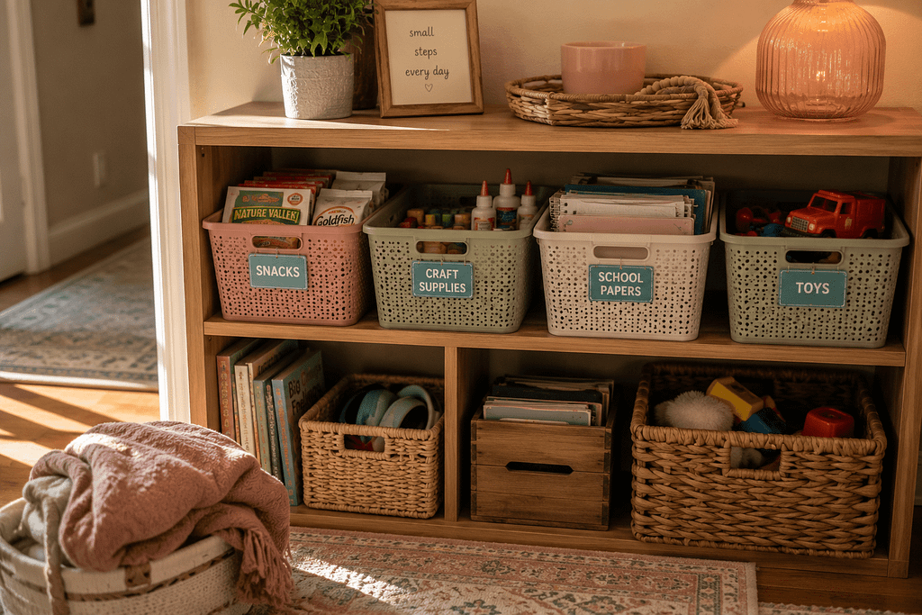 Budget-Friendly Home Essentials bins