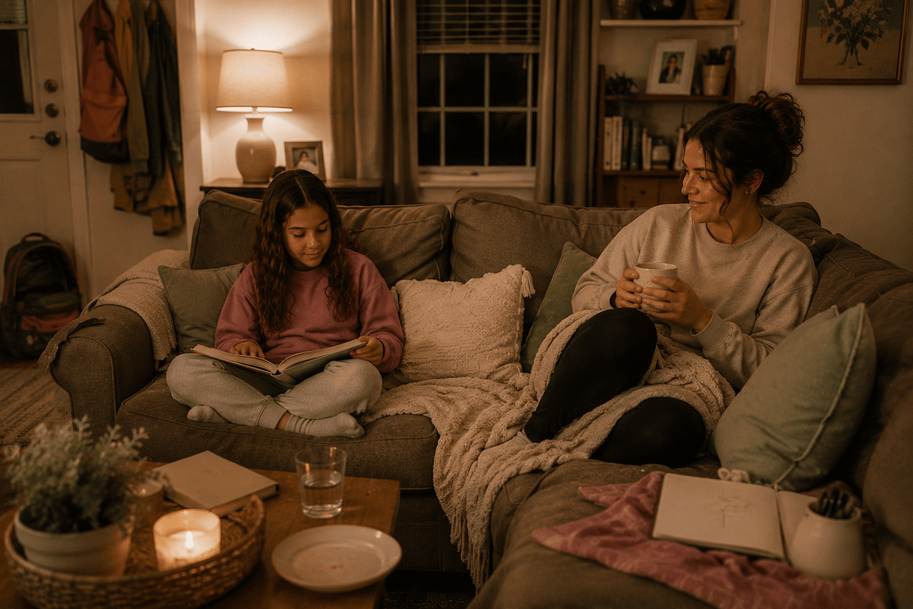 After-School Routine rest