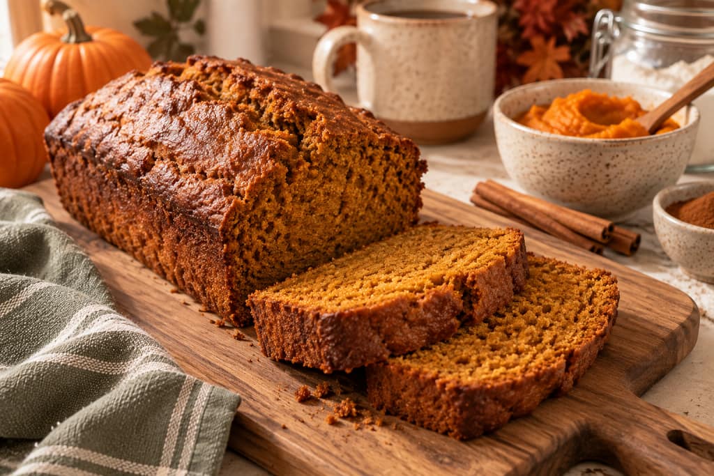 Budget-Friendly Fall Recipes pumpkin bread