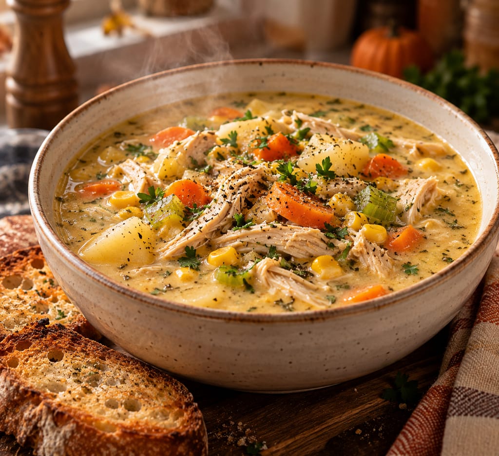 Budget-Friendly Fall Recipes chicken soup