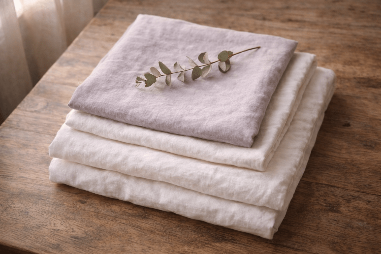 Slow Living fold laundry