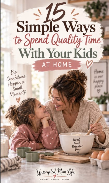 Quality Time With Your Kids pin