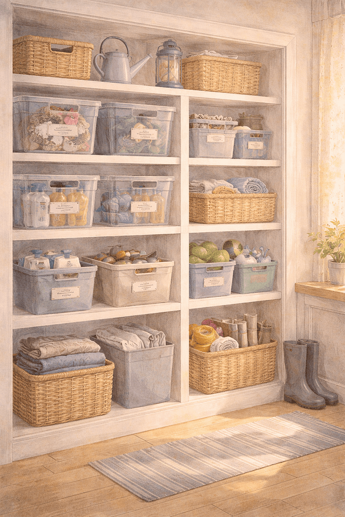 Declutter and Spring Clean after