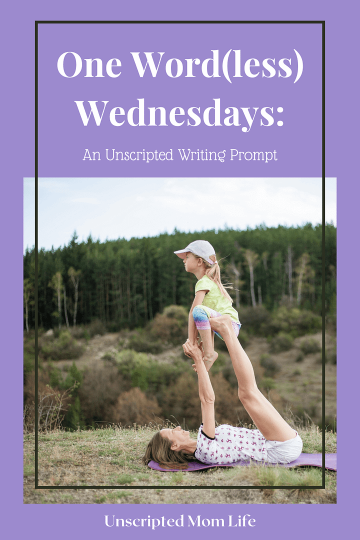 Unscripted Writing Prompt Pin