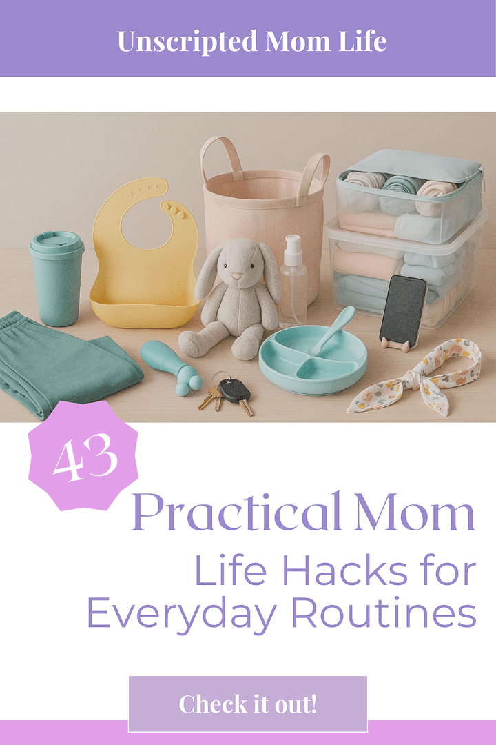Mom life hacks pin