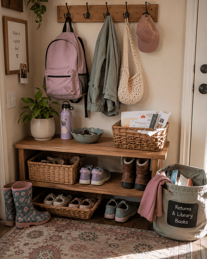 Budget-Friendly Home Essentials drop zone