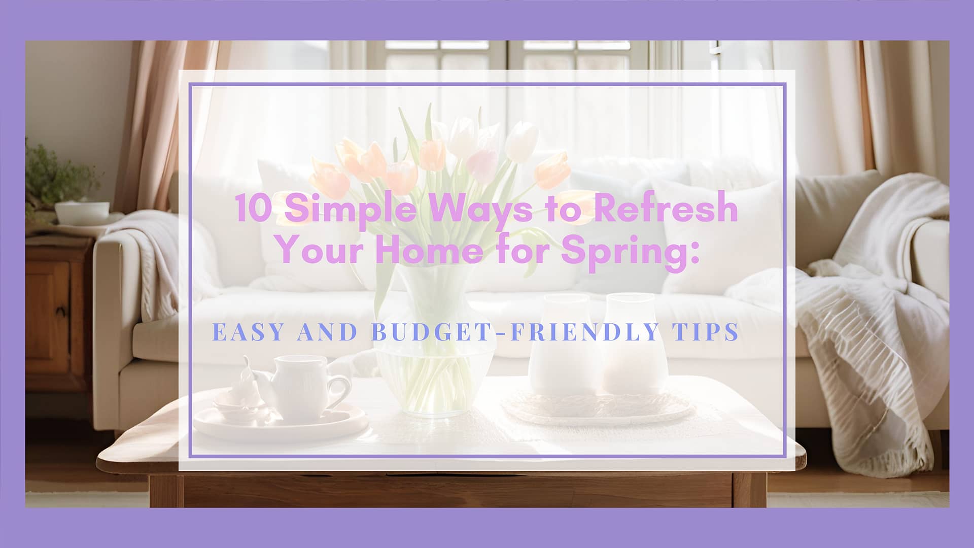 Refresh Your Home for Spring feature