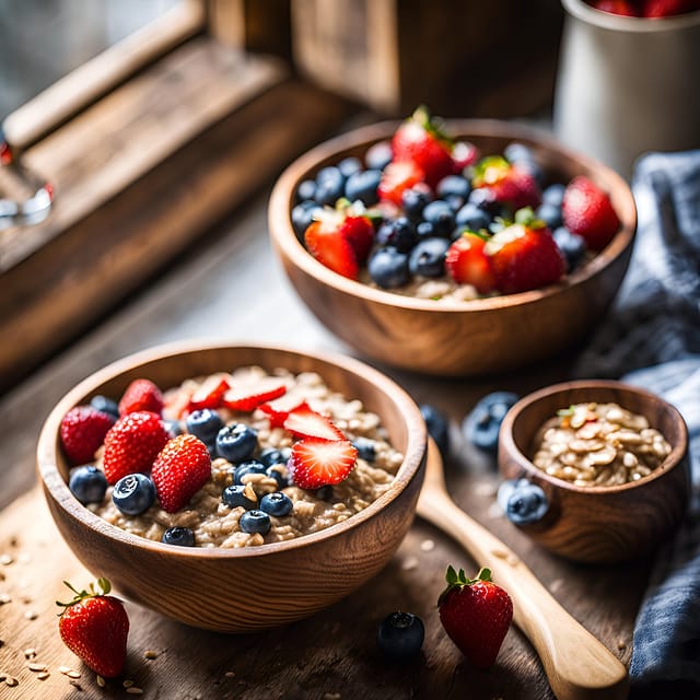 Spring Meal Planning oatmeal