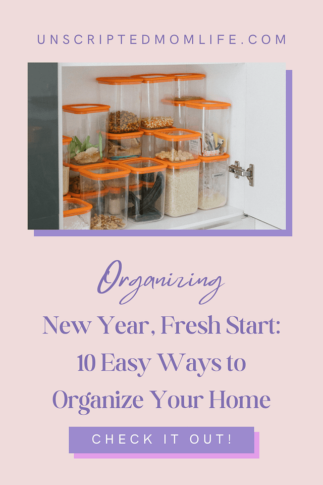 Organize Your Home pin