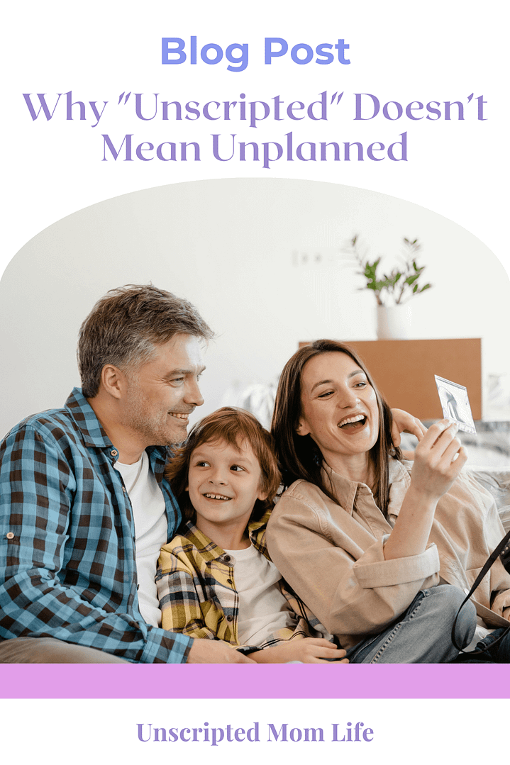 "Unscripted" Doesn’t Mean Unplanned pin 1