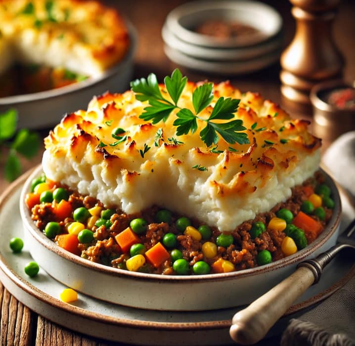 Winter Comfort Meals pie