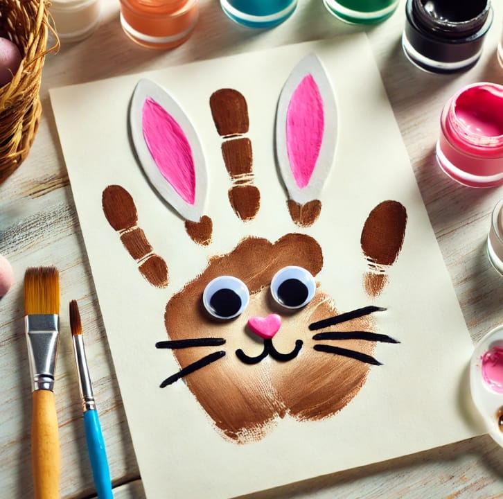 Easter Crafts for Kids handprint