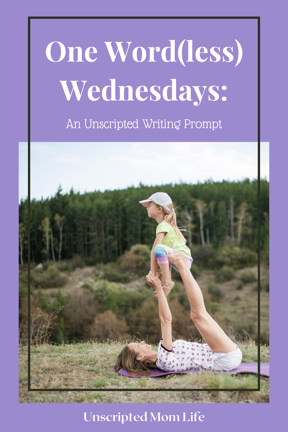 Unscripted Writing Prompt Pin