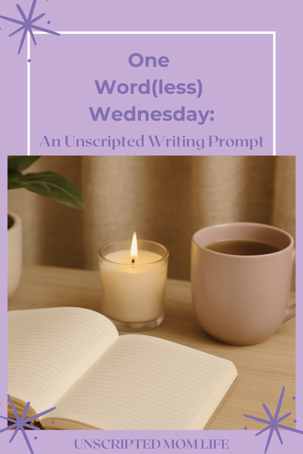 An Unscripted Writing Prompt pin